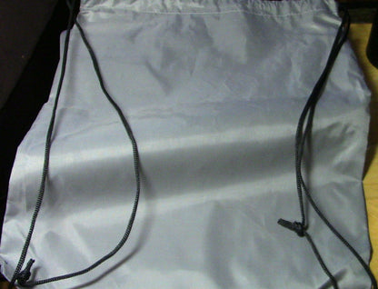 Soldiers Angels Backpack Grey Background/Vinyl/Black Strings