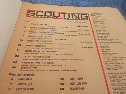 Scouting: A Magazine for Adults (September. 1969 printing)