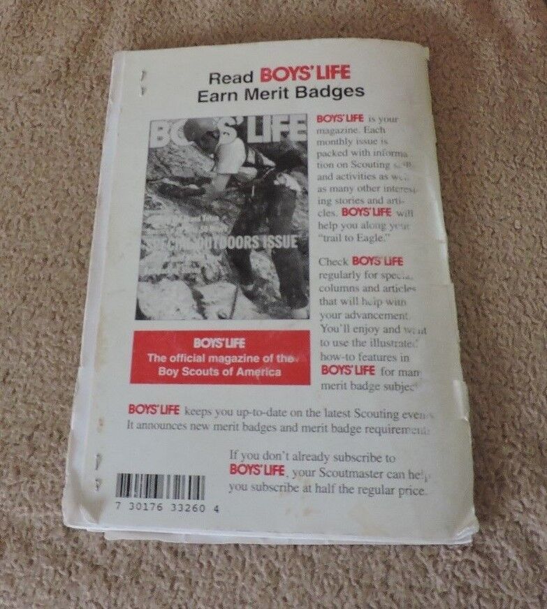 Merit Badge Series "Citizenship in the World" Pamphlet 1995 Revision