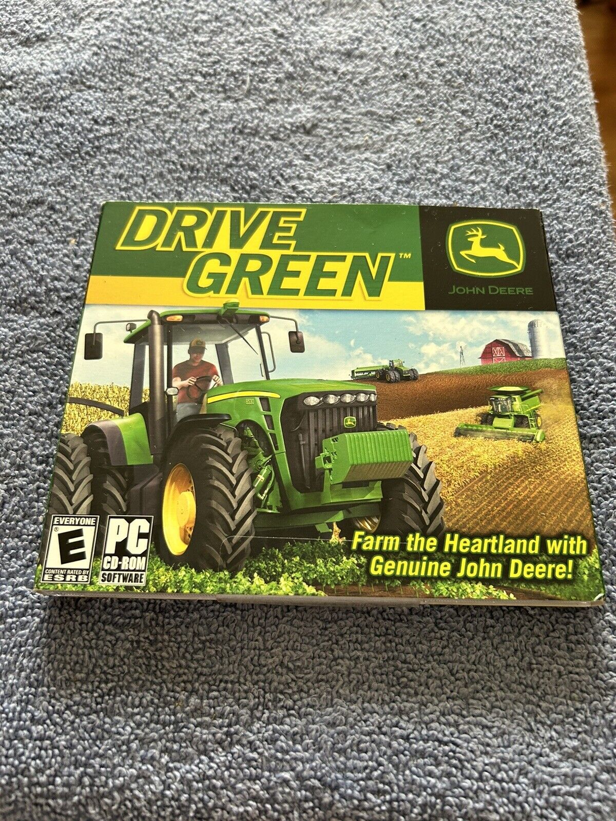DRIVE GREE: FARM THE HEARTLAND WITH GENUINE JOHN DEERE! PC CD-ROM 2008