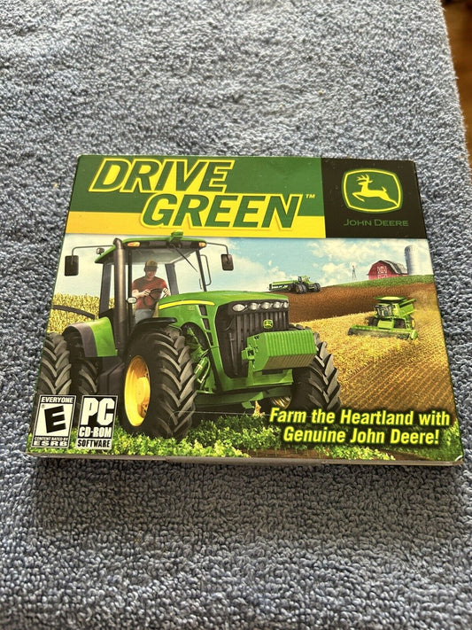 DRIVE GREE: FARM THE HEARTLAND WITH GENUINE JOHN DEERE! PC CD-ROM 2008