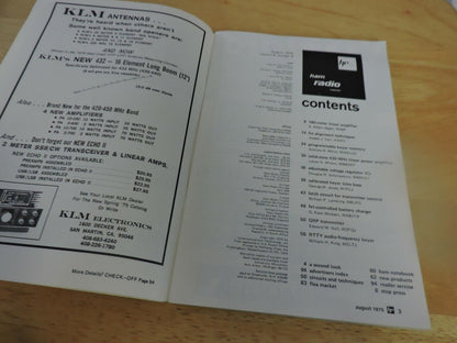 HAM RADIO MAGAZINE  AUGUST 1975