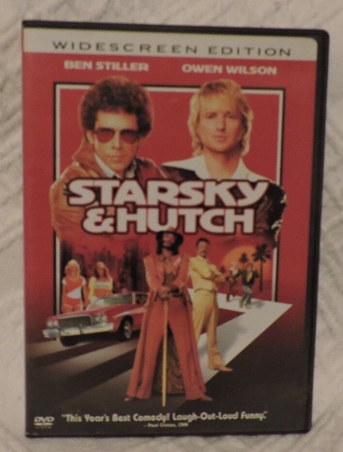 Starsky & Hutch (DVD, 2004, Widescreen)-Ben Stiller/Owen Wilson
