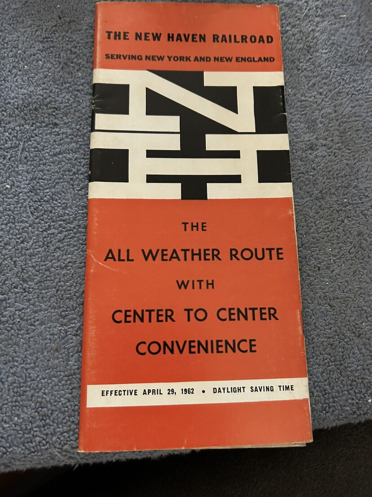 RAILROAD TIMETABLE: NEW HAVEN LINE APRIL 29, 1962 THE WEATHER ROUTE
