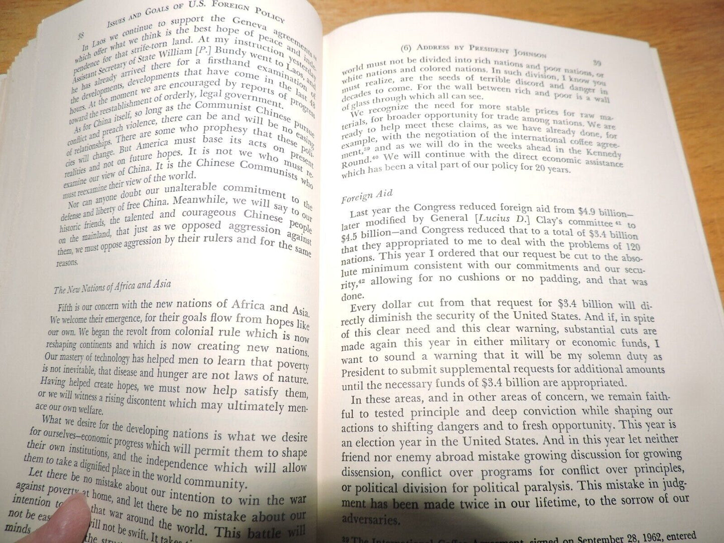 DOCUMENTS ON AMERICAN FOREIGN RELATIONS 1964