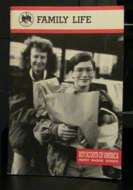 BSA-Merit Badge Series "Family Life" Pamphlet 1994 Printing of the 1991 edition
