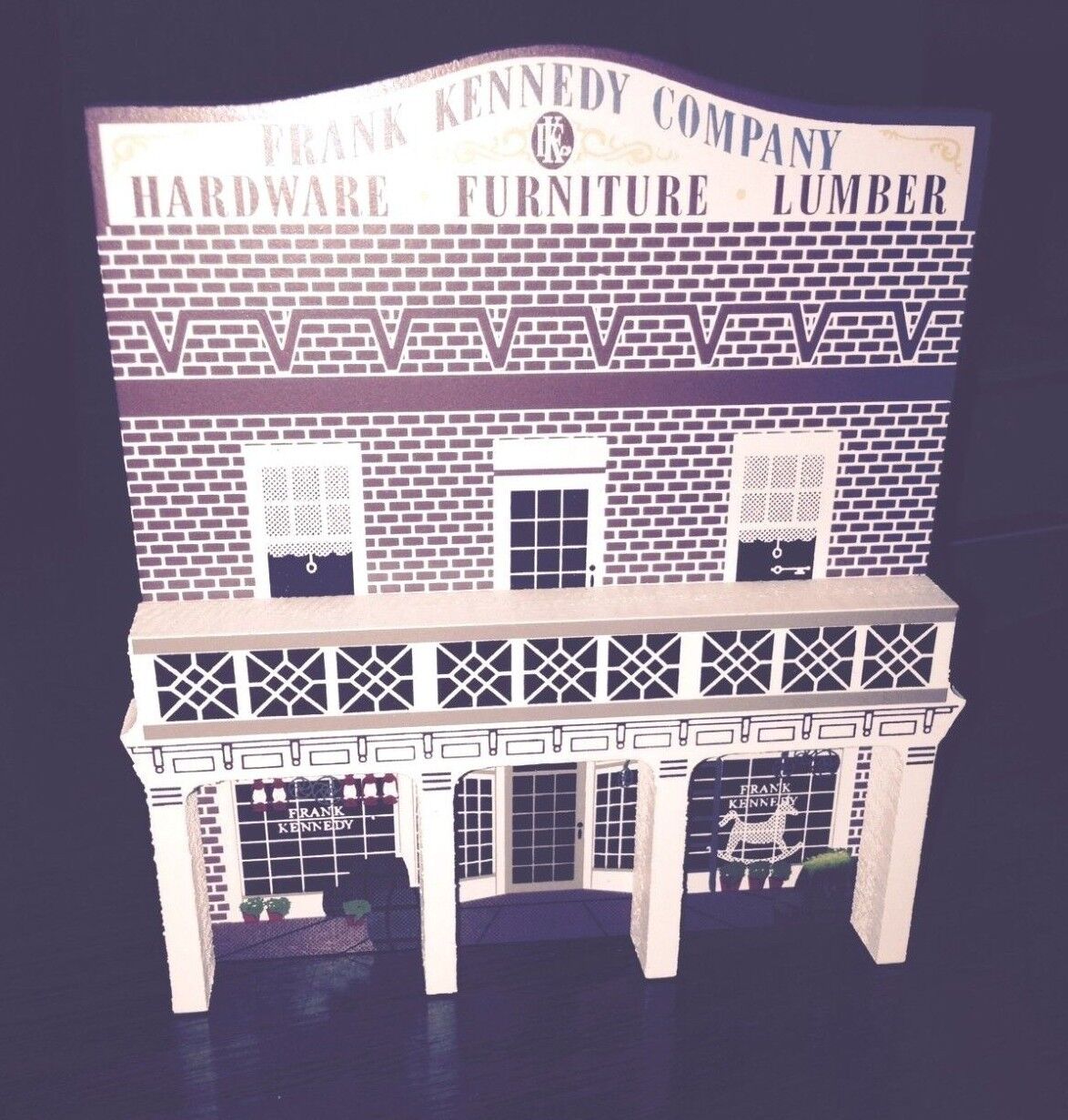SHELIA'S  GENERAL HARDWARE STORE GWW04  GONE WITH THE WIND SERIES SIGNED 1995