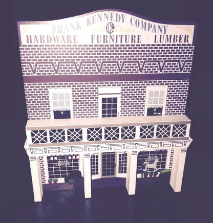 SHELIA'S  GENERAL HARDWARE STORE GWW04  GONE WITH THE WIND SERIES SIGNED 1995