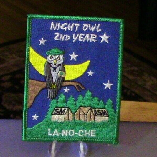BSA: LA-NO-CHE: Central Florida Council, Night Owl 2nd Year Patch