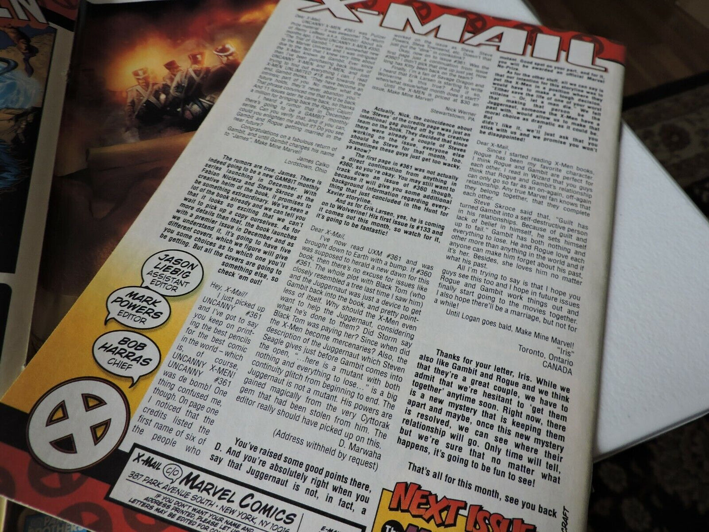 The Uncanny X-Men Issue 365  GHOST OF X-MAS PAST!