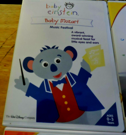 baby einstein SET OF 4 DVDs: AGES 3-9 MONTHS