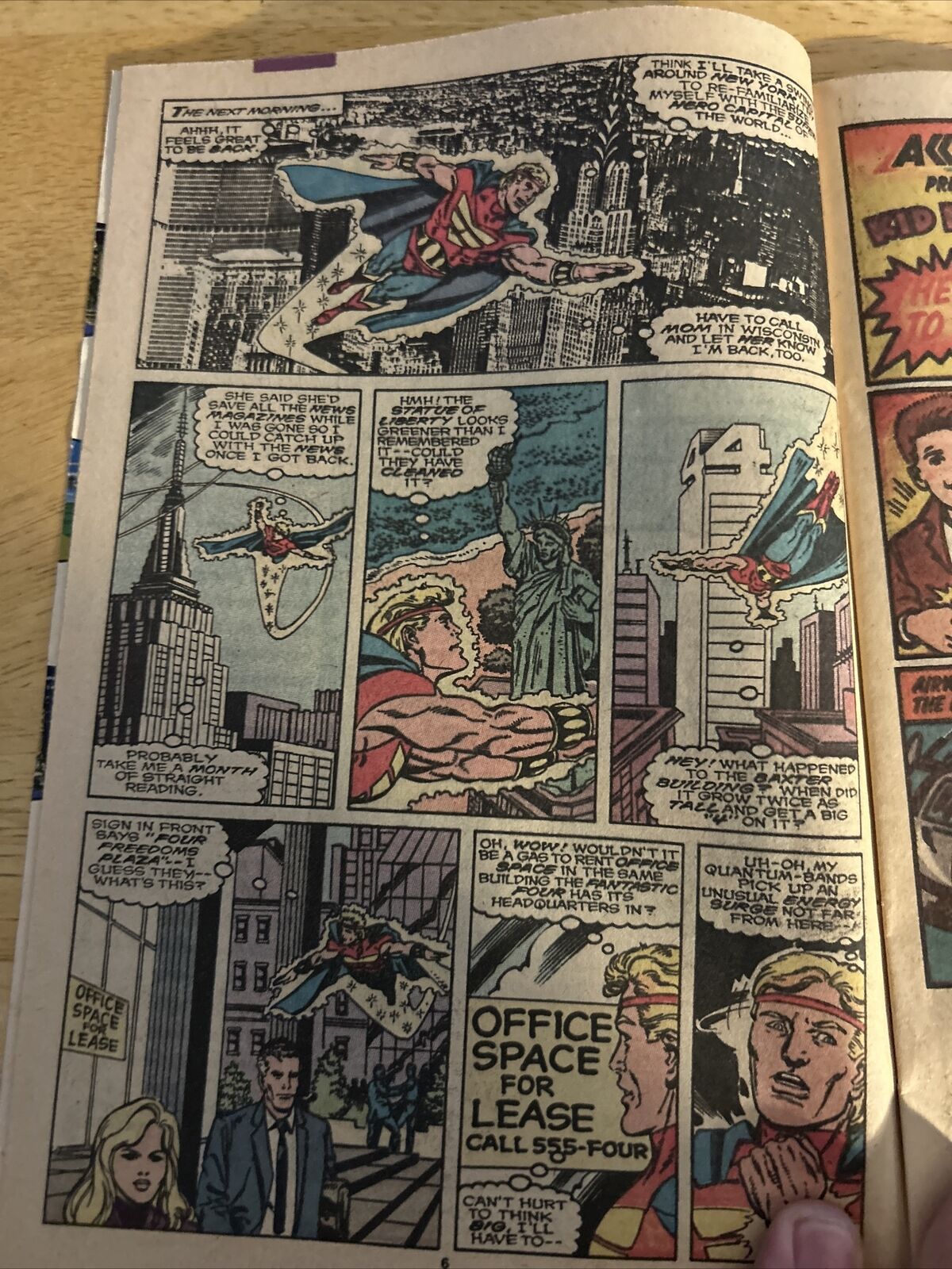 The Cosmic Avenger Quasar In Blazing Battle With the Human Torch, Issue 3