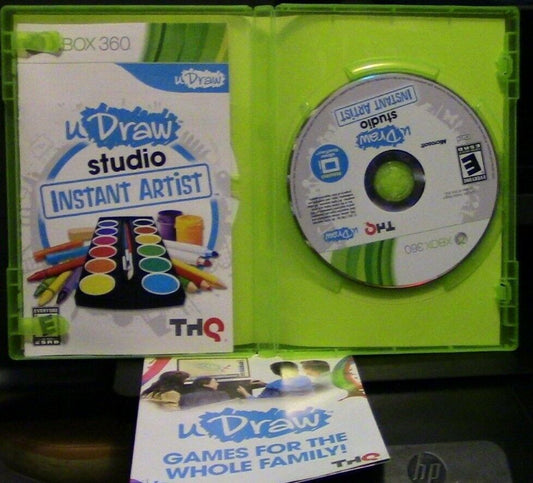 XBOX 360 U Draw Studio Instant Artist CD