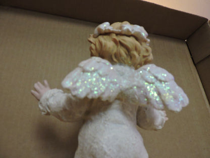 BABY ANGEL 7.5 INCHES TALL--CERAMIC