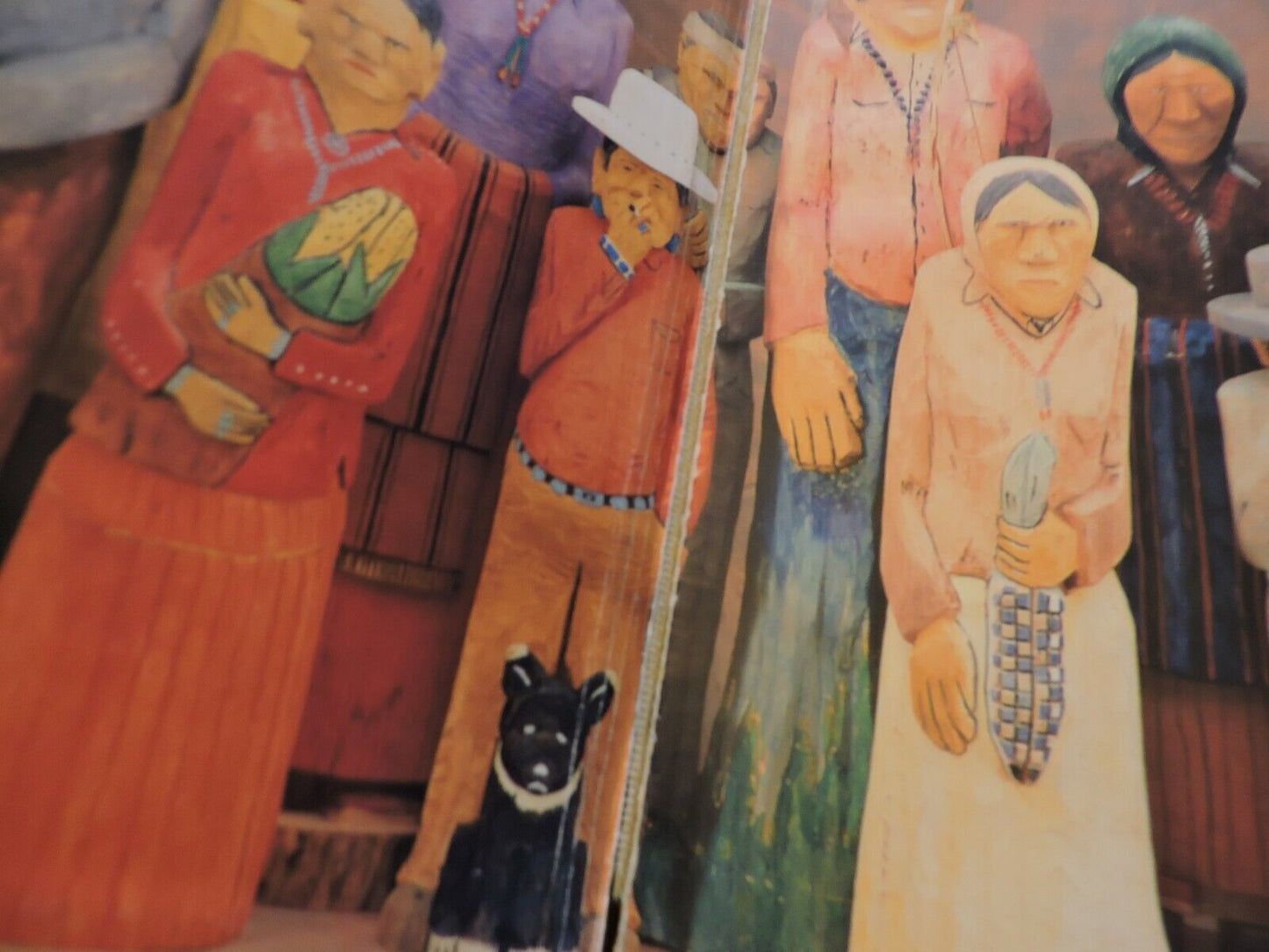 THE PEOPLE SPEAK NAVAJO FOLK ART  BY CHUCK & JAN ROSENAK  1994