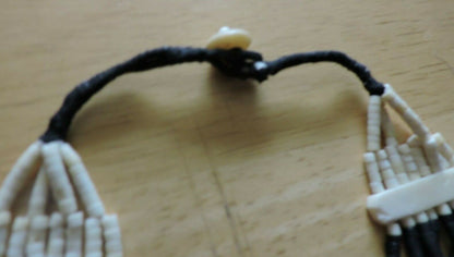 Pawnee Tribe Artist Created : Beaded Belt (32 INCHES Long) Brown and Tan