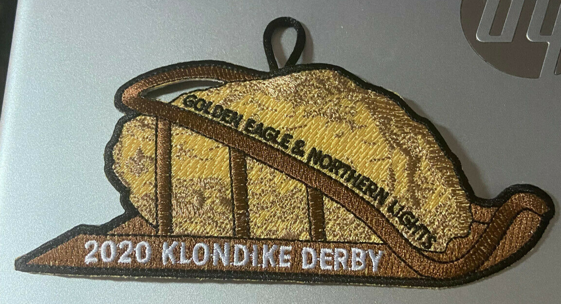 OFFICIAL BSA: 2020 Klondike Derby, Golden Eagle & Northern Lights Patch