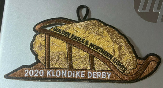 OFFICIAL BSA: 2020 Klondike Derby, Golden Eagle & Northern Lights Patch