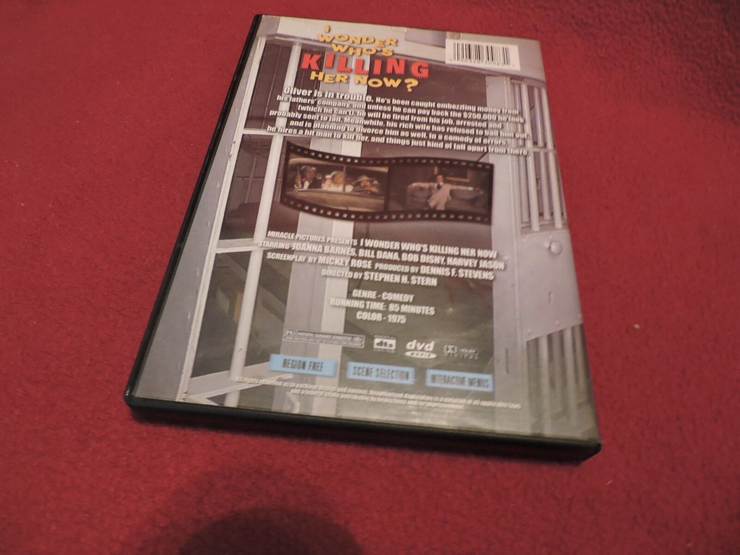 WONDER WHO'S KILLING HER NOW?---DVD