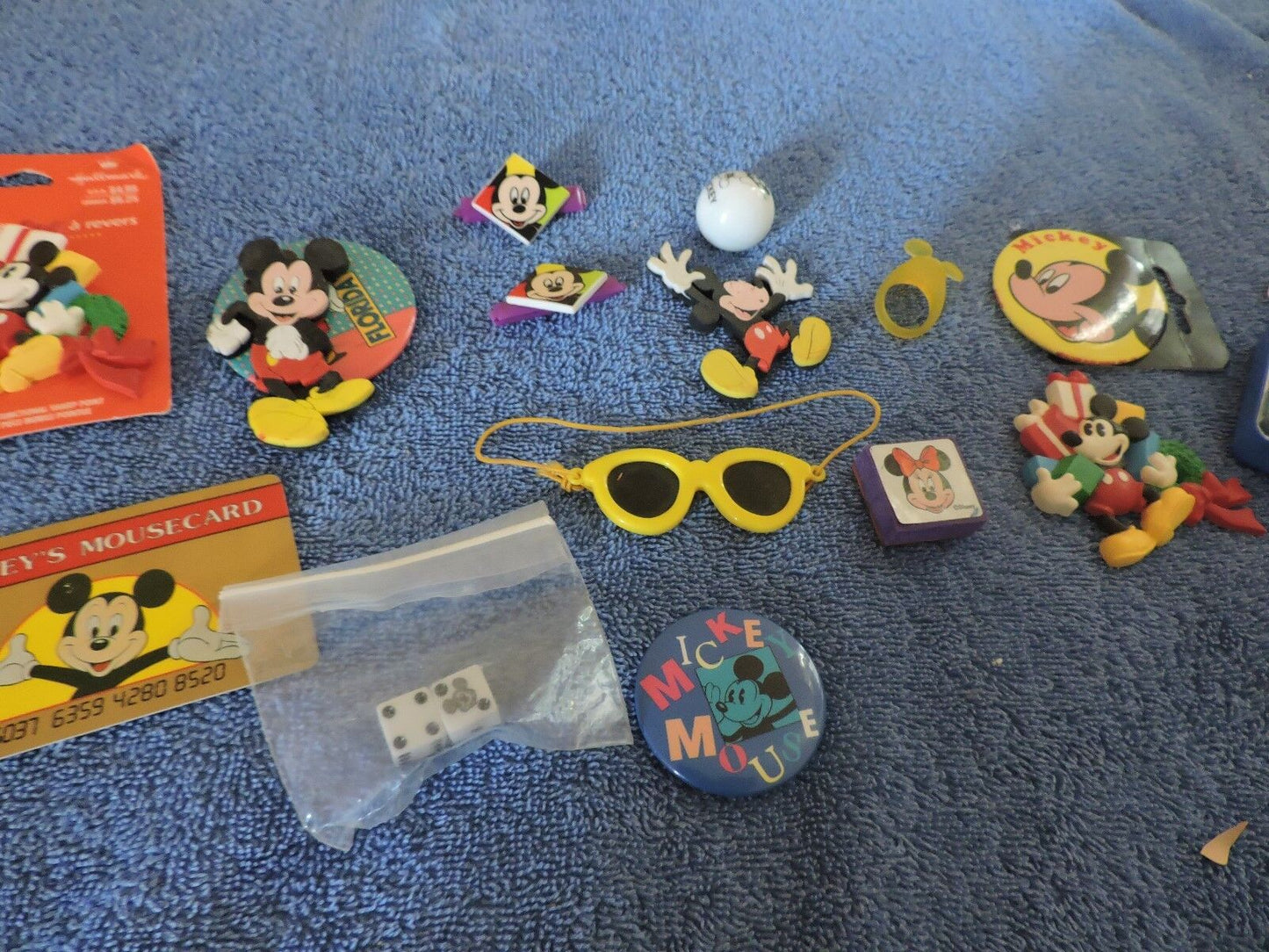 Mickey Mouse Assorted Collectables 17 pieces