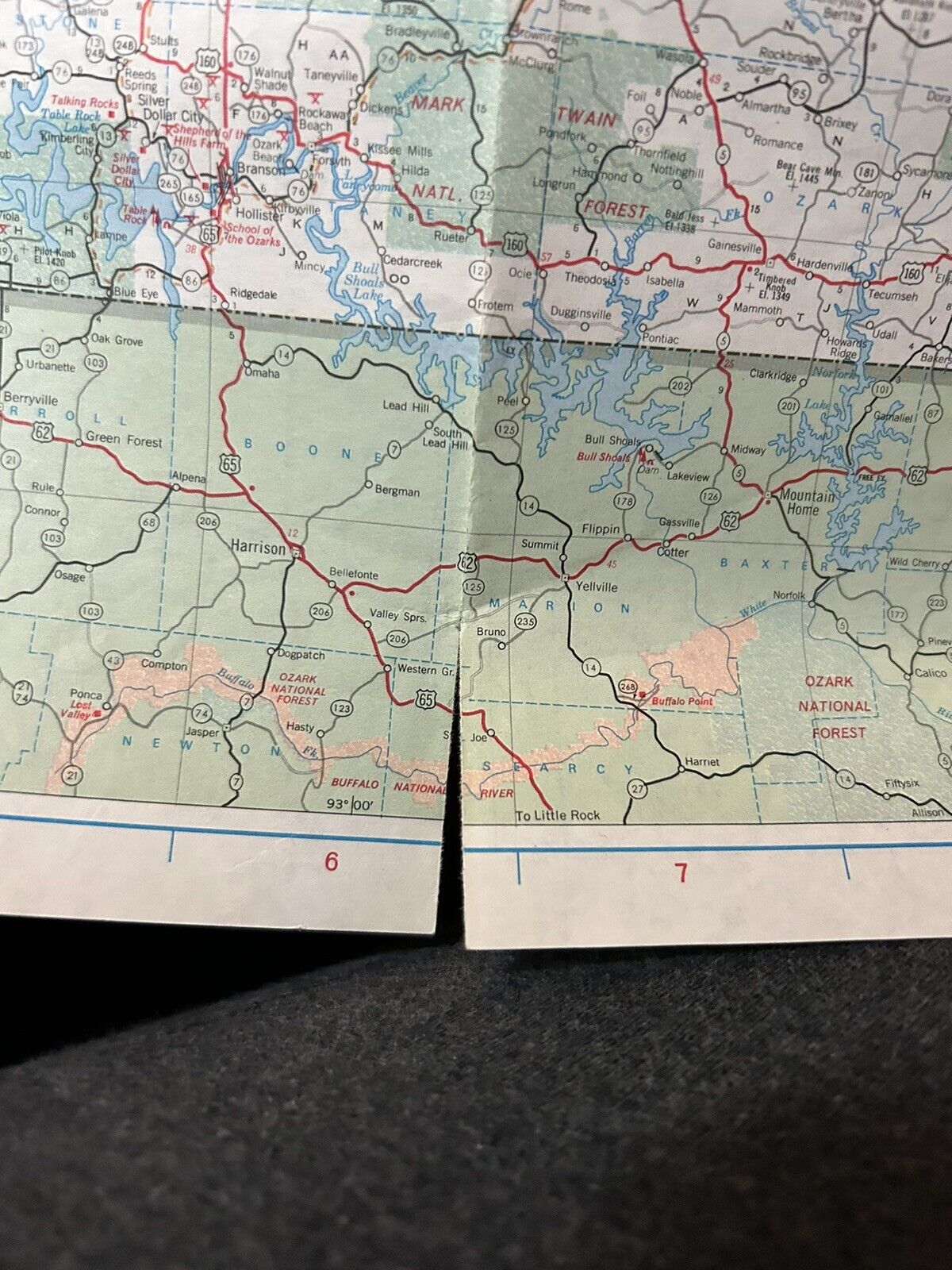 MISSOURI ROAD MAP--PHILLIPS 66 NO DATE