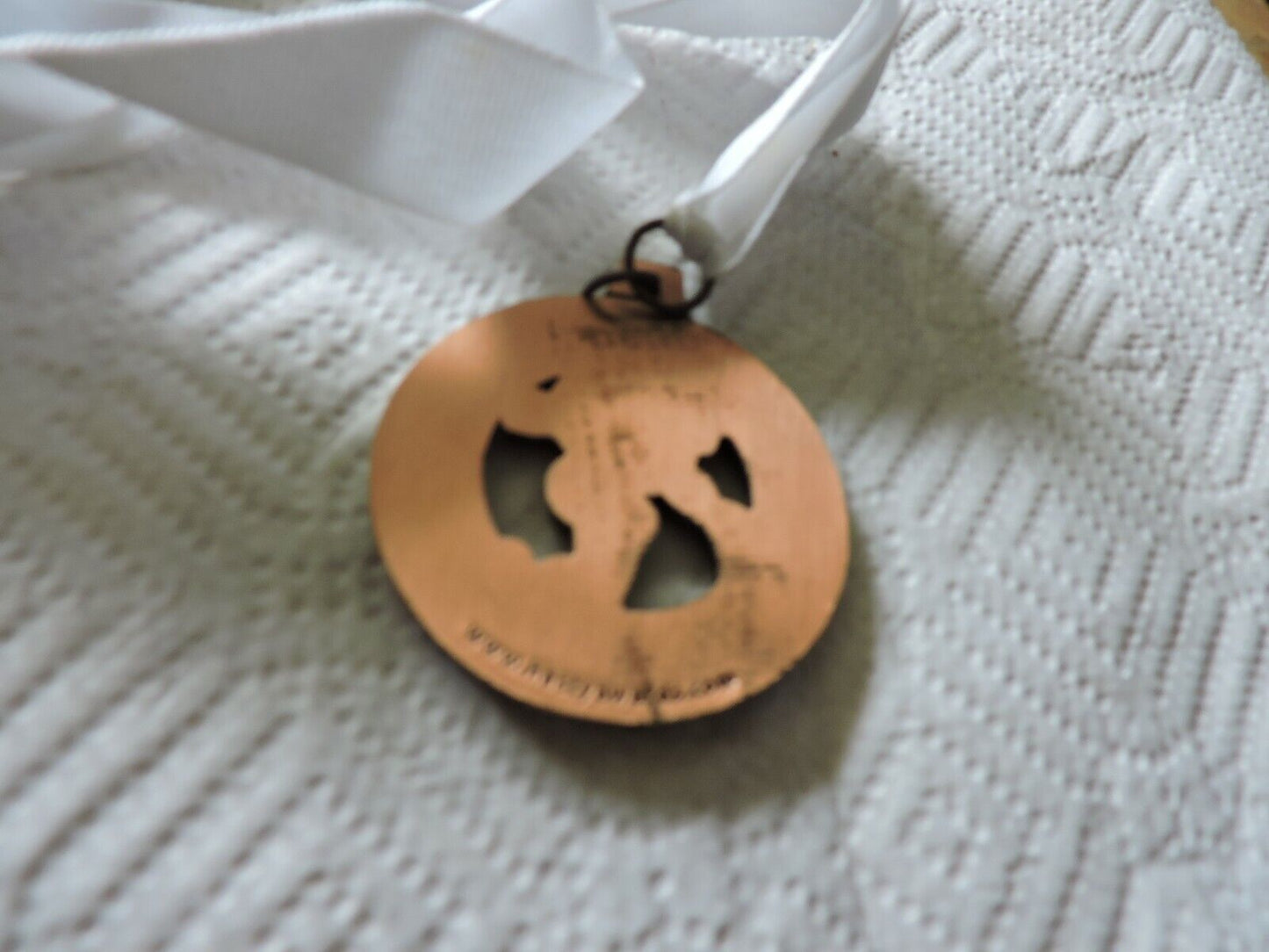 SANTA CLARA VALLEY WESTLING ASSSOCIATION- WITH WHITE RIBBON 2 INCH ROUND