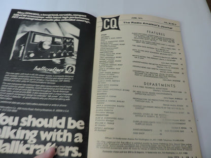 CQ; THE RADIO AMATEUR'S JOURNAL JUNE 1973 ---FEUD BETWEEN ARRL AND FCC