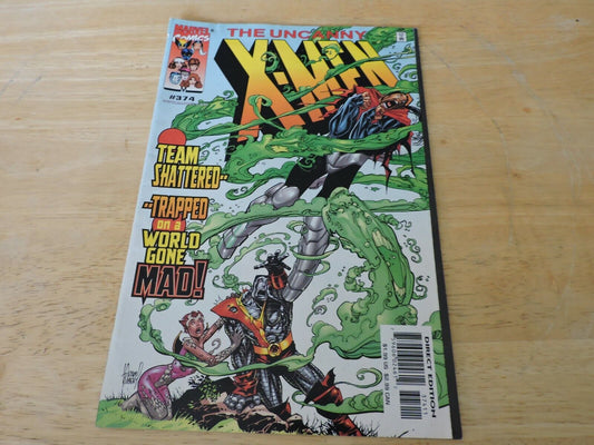 The Uncanny X-Men Issue 374  TEAM SHATTERED--TRAPPPED ON A WORLD GONE MAD!