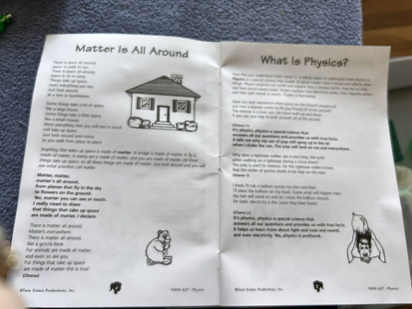PHYSICS CD AND ACTIVITY BOOK NEW SCIENCE SERIES 1999