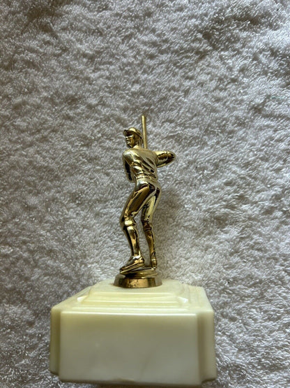 TROPHY: BASEBALL BATTER--PLASTIC--4.5X2.5X2.5 INCHES
