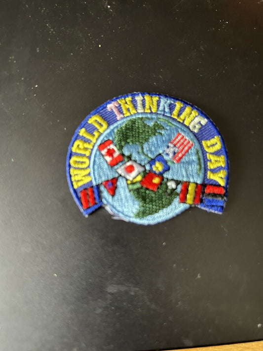 Official Girl Scouts: World Thinking Day Patch