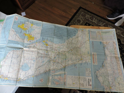 Florida State Road Map Standard Oil Company no date