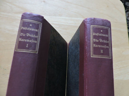 DIE BRUDER KARAMAFOW VOLUME 1 & 2 BY F. M. DOLTOJEWLFI