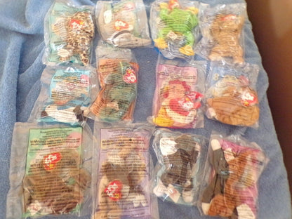 McDonald's Toy BEANIE Collectables: 1999 #'s 1-12