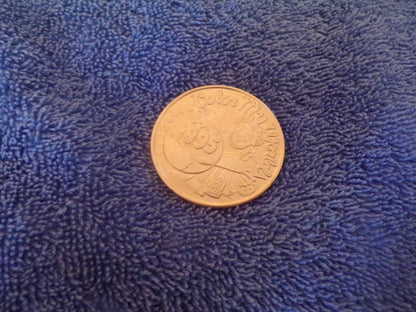 Bacchus 1995 Coin From Mardi Gras in New Orleans