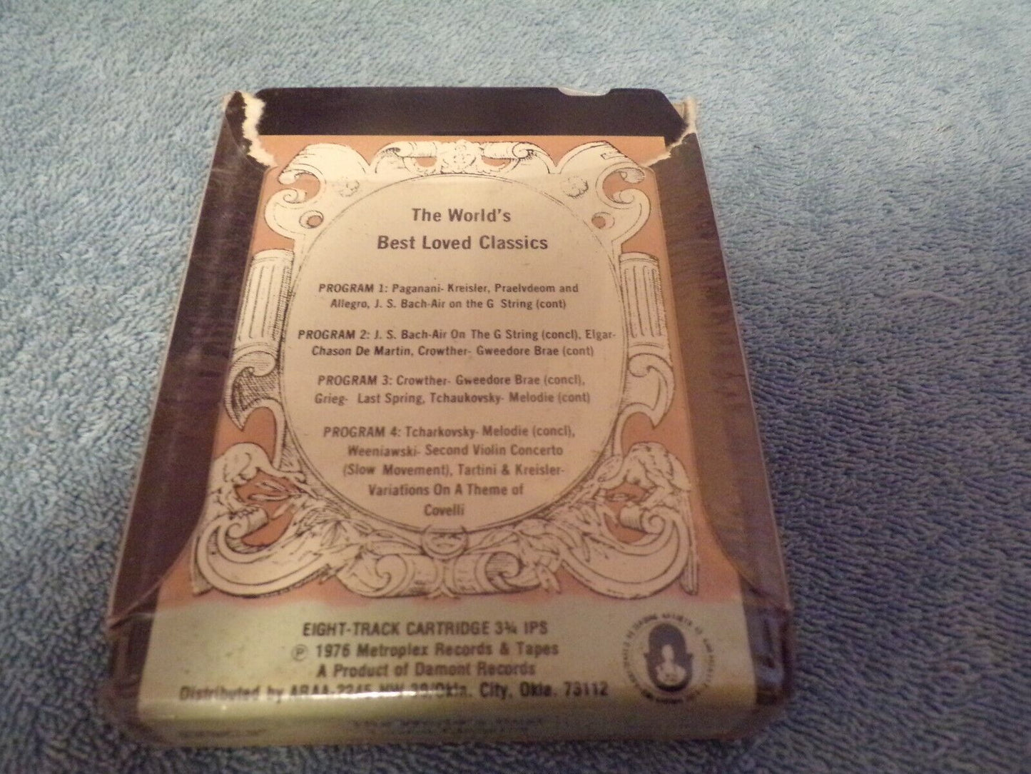 The World's Best Loved Classics: Vintage 8-Track Tape