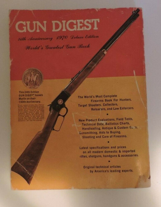 Vintage 1979 Deluxe Edition: Gun Digest 24th Anniversary 1970 Deluxe Edition