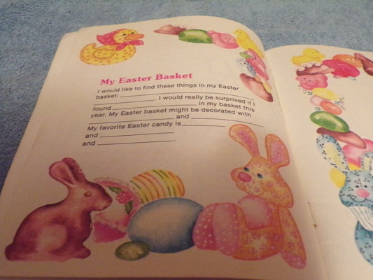 My Easter Book (In my own words, all about me)