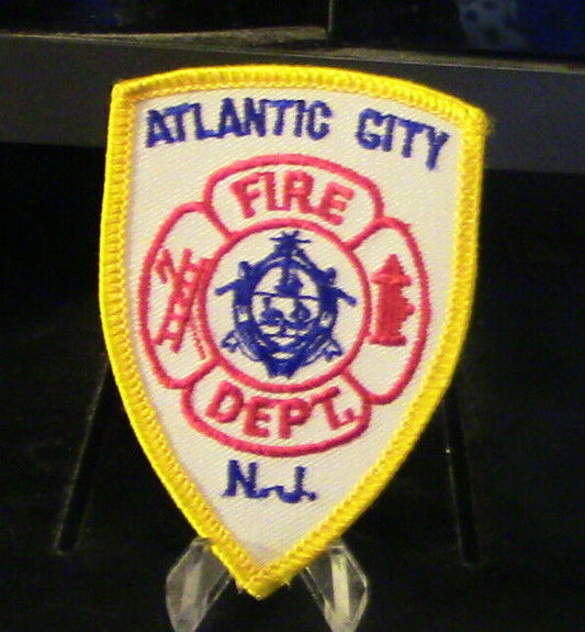 Retired Patch: Atlantic City New Jersey Fire Department Mini Patch