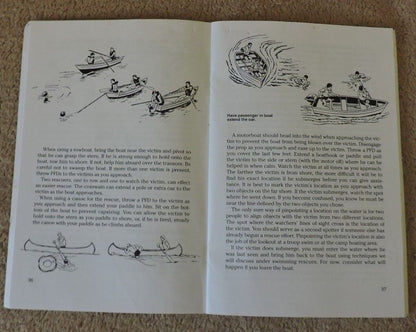 Merit Badge Series "Lifesaving" - 2000 Printing of the 1997 Revision