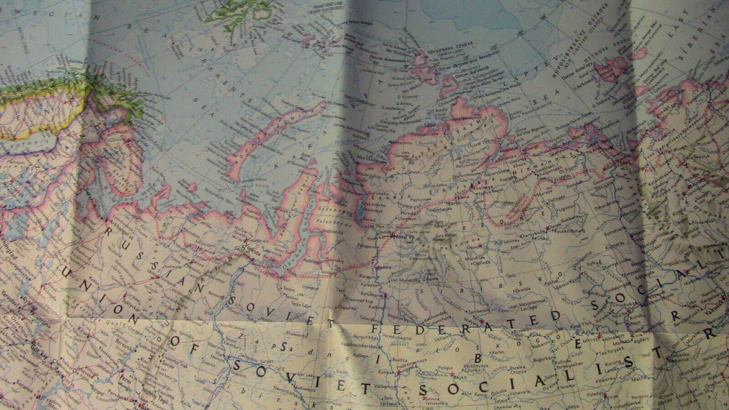 The National Geographic Magazine Map of The Peoples of Southeast Asia