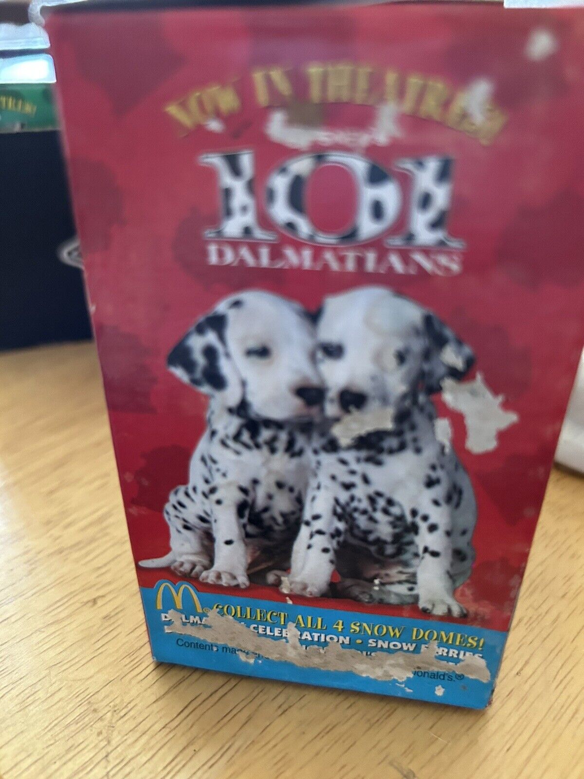 MCDONALD'S 101 DALMATIANS HAPPY MEAL TOY 1996 "SNOWMAN'S BEST FRIEND"