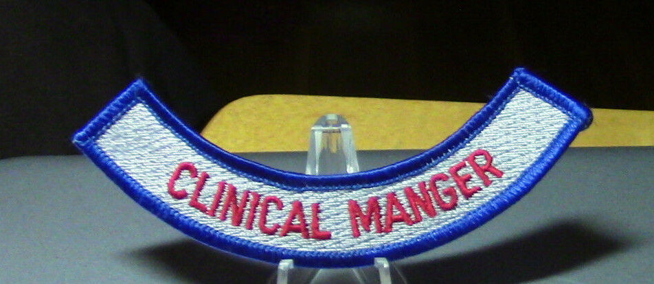Clinical Manager Rocker Patch