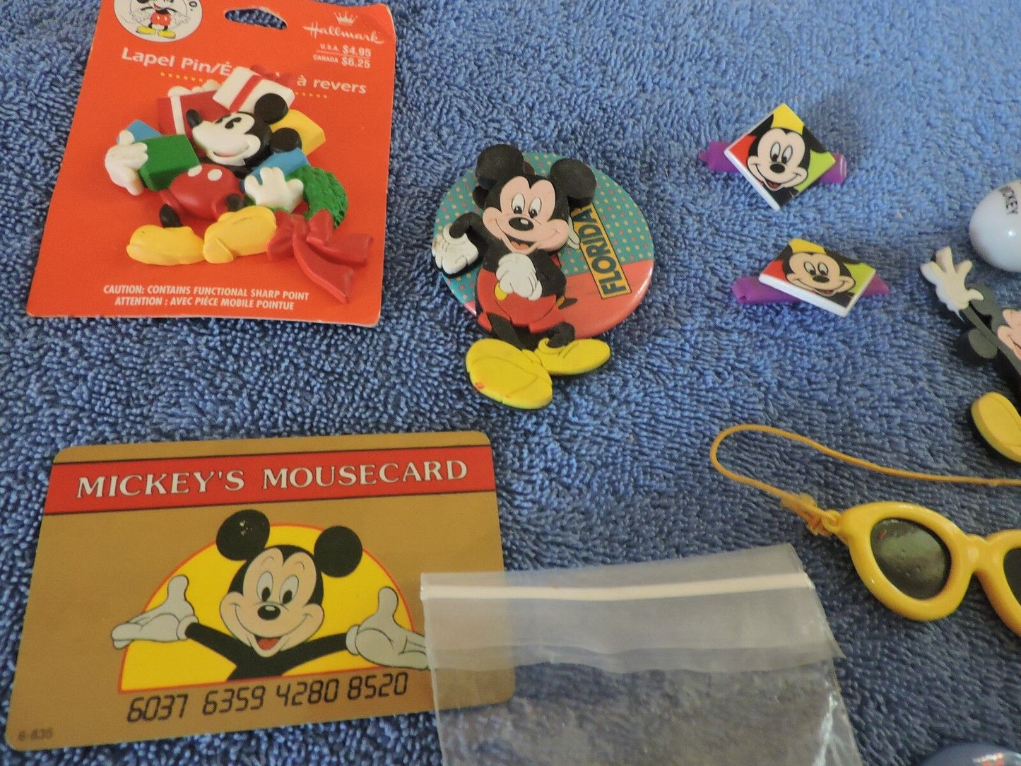 Mickey Mouse Assorted Collectables 17 pieces
