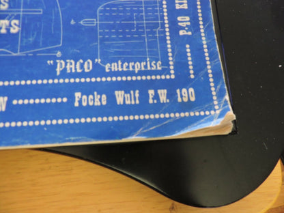 WORLD WAR II FIGHTERS; SPORT SCALE PROFILE, CONSTRUCTION VIEWS, FULL SIZE TEMPLE