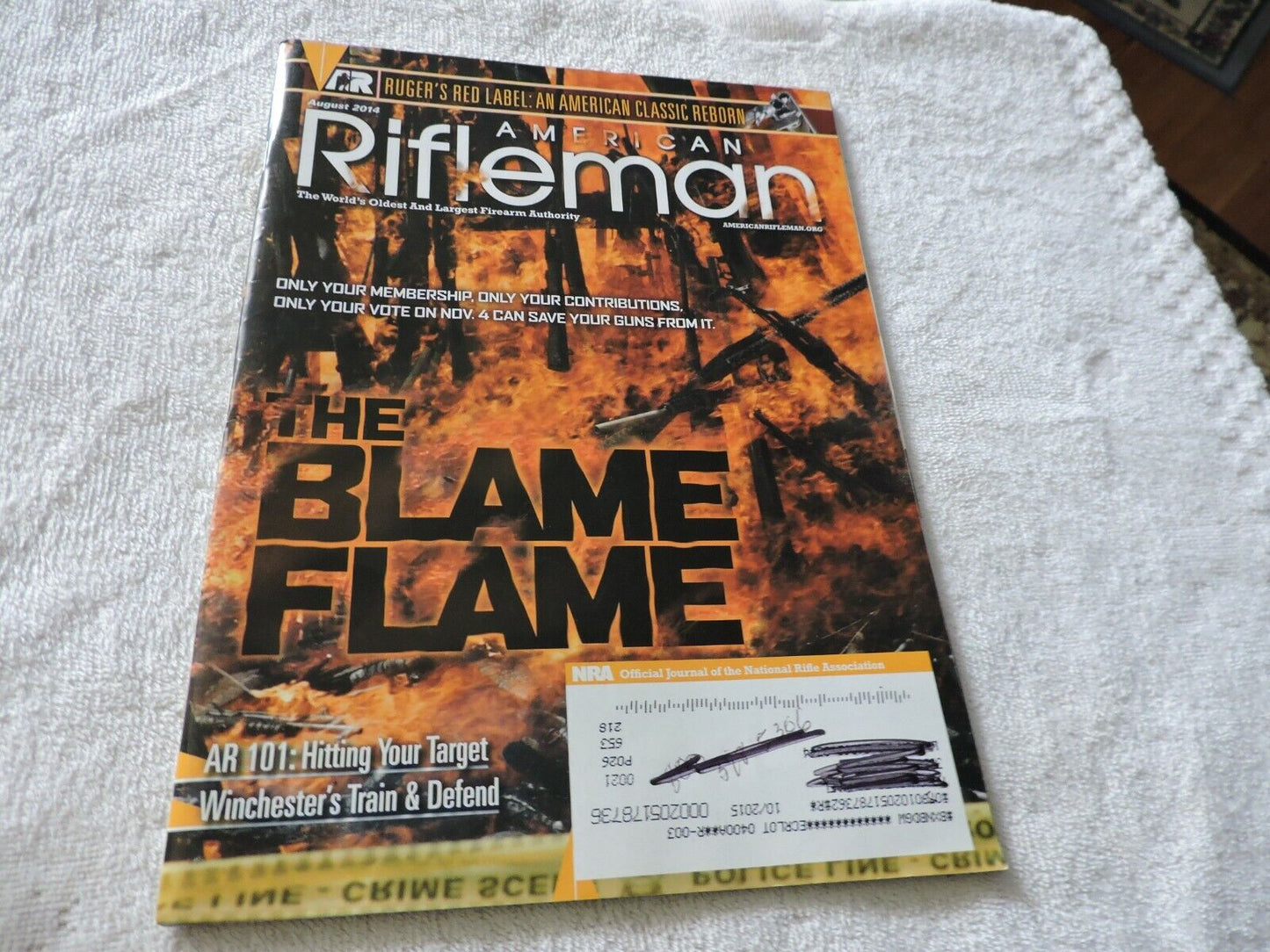 AMERICAN RIFLEMAN,  AUGUST 2014