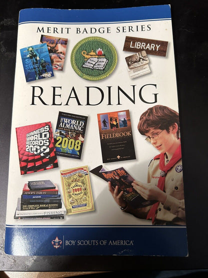BSA-Merit Badge Series "Reading" 2011 Printing