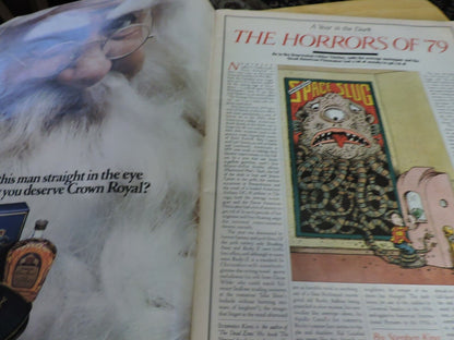 ROLLING STONE MAGAZINE: THE YEAR IN MUSIC &ENTERTAINMENT PICTORIAL ESSAY 1979