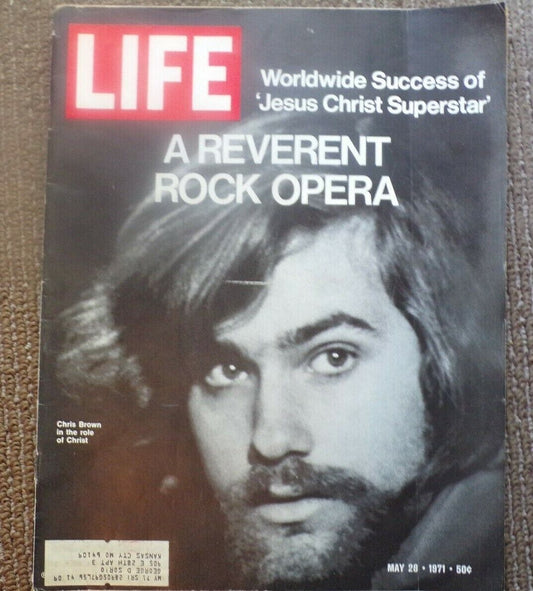 LIFE MAGAZINE "Worldwide Success of 'Jesus Christ Superstar'" May 28, 1971