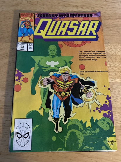 Quasar Journey Into Mystery Part 3 Marvel Comic, Issue 15